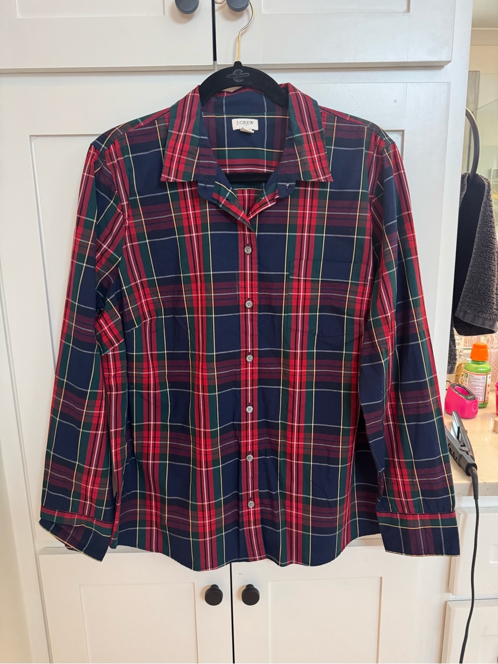 Jcrew plaid button up